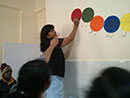 Painting Murals at Kidwai Institute of Oncology - Jan-2015